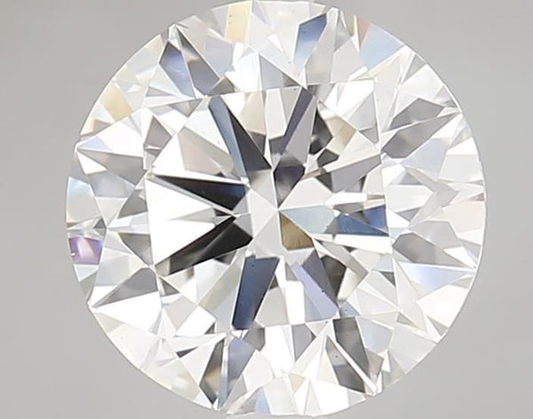 3.0-Carat Round Shape Lab Grown Diamond