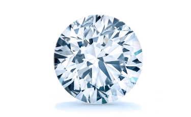 復古六爪單石訂婚戒指 - V14 With 1.0 Carat Round Shape Lab Diamond