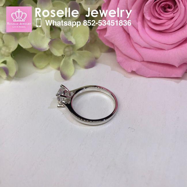 Four Prong Oval Solitaire Engagement Ring - NO1 - Roselle Jewelry