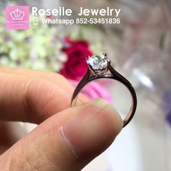 Four Prong Oval Solitaire Engagement Ring - NO1 - Roselle Jewelry