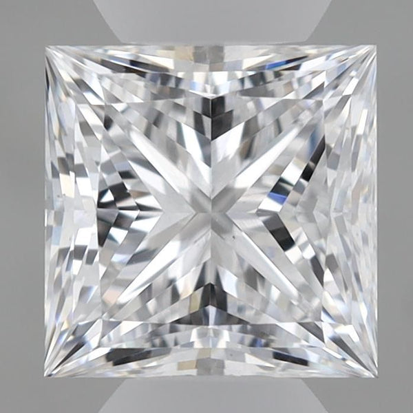 0.77-Carat Princess Shape Lab Grown Diamond