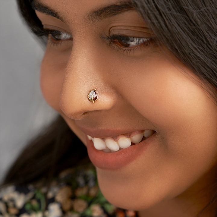 Petite Pasiley Floral Nose Pin [pre order] - SP001 - Roselle Jewelry