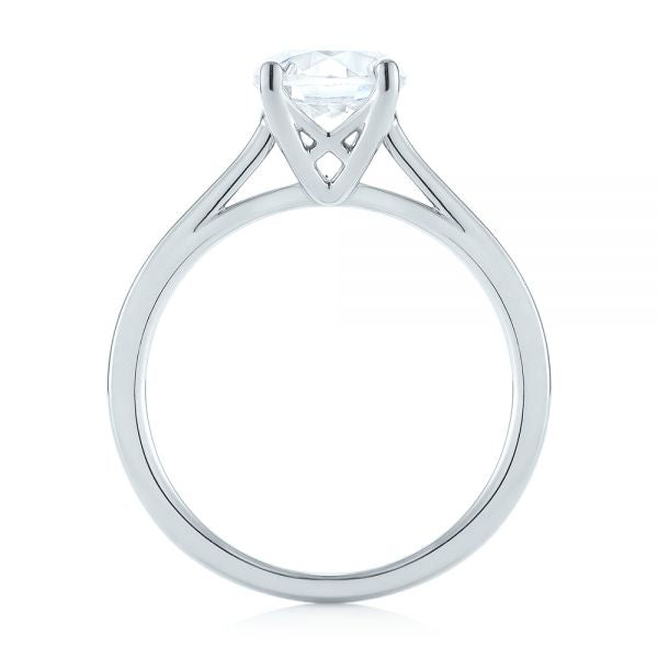 Solitaire Diamond Engagement Ring [Setting Only] - EC061 - Roselle Jewelry