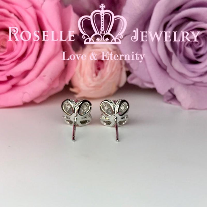 Floral Stud Earrings - ER9 - Roselle Jewelry